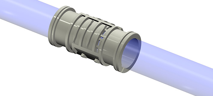 Flat Drip Irrigation Pipe